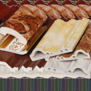 Ekstruderingsform med imiteret marmor