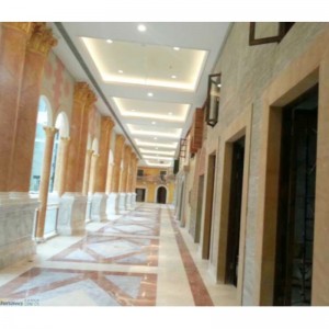 Ekstruderingsform med imiteret marmor