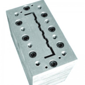 Plastikekstruderingsform med romersk søjle