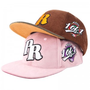 Brugerdefineret 3D -broderi Snapback -hip hip hop hop baseball hat med høj kvalitet.