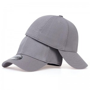 Cotton i høj kvalitet monteret baseball cap hat unisex logo brugerdefineret broderi lukkede sportshætter