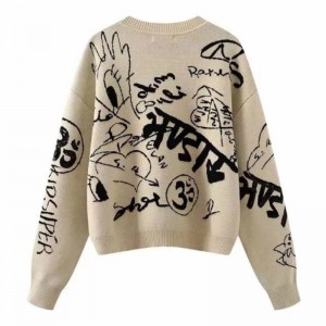 Accepter små ordrer bomuldsstrikproduktionsmænd sweater