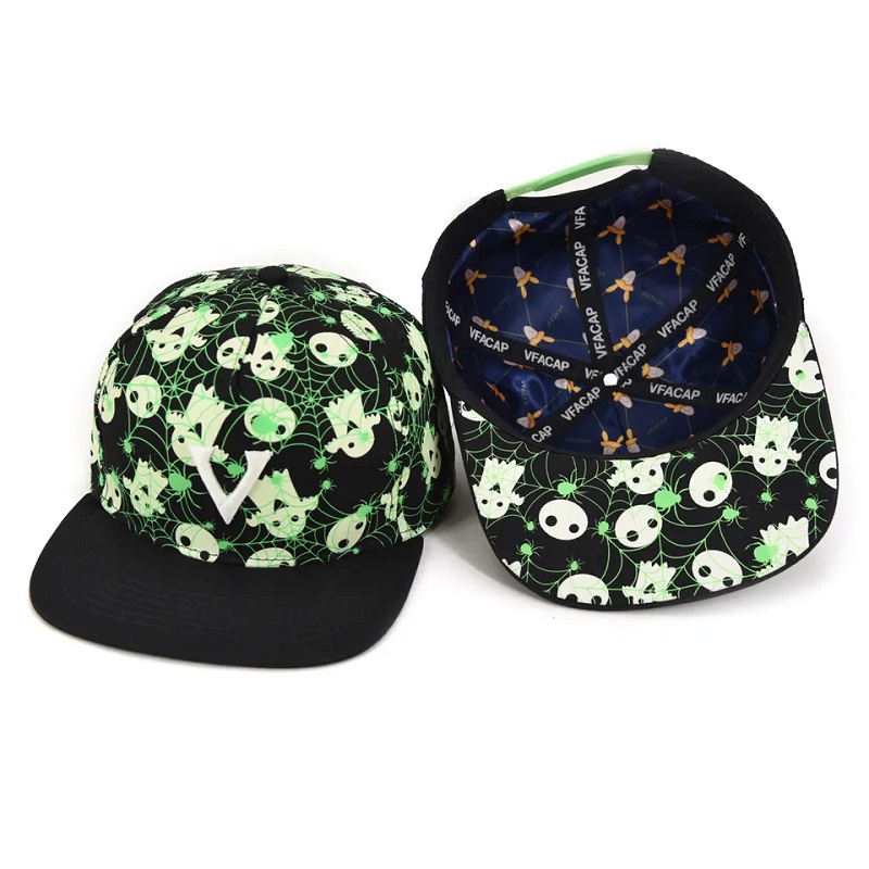 Mode 5 panel børn sport hatte tilpasning broderet logo småbarn snapback hat