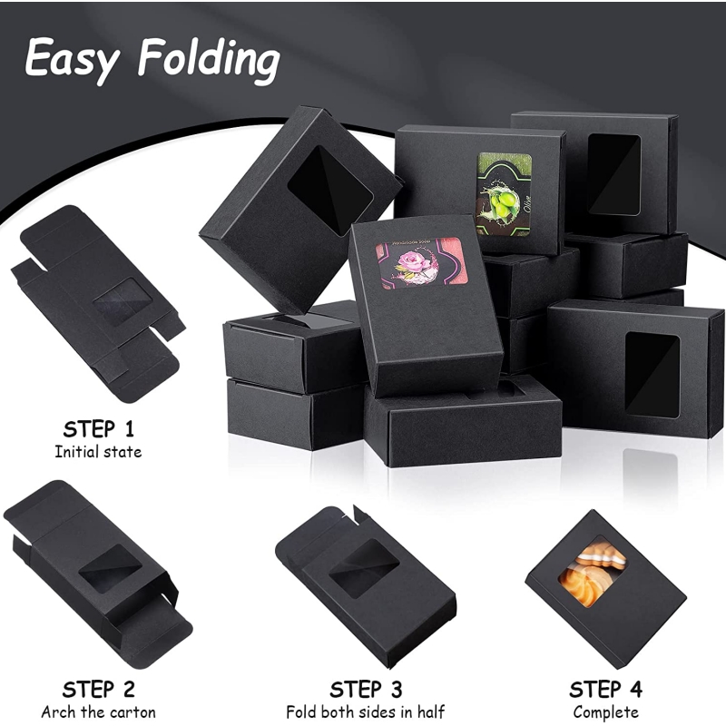 Tilpasset vinduespapirboks med PVC -materiale