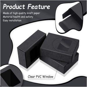 Tilpasset vinduespapirboks med PVC -materiale