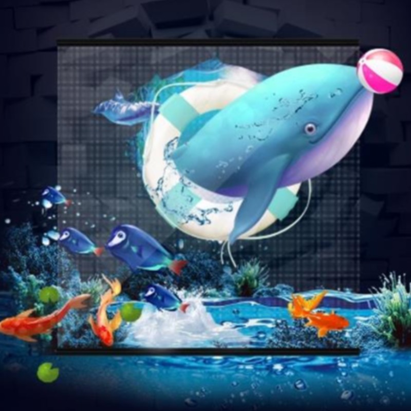 Kort introduktion til gennemsigtig holografisk LED -skærm