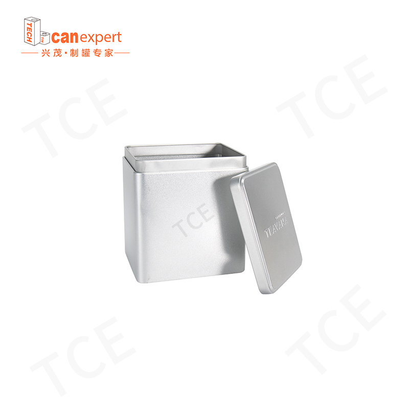 TCE- Ny design firkantet te tin kan tinplate metal te i høj kvalitet