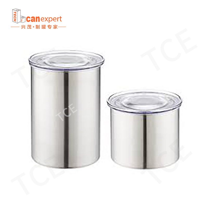 Brugerdefineret tin kan producenter engros rektangel firkantet runde tin dåser metalpakning te prøve boks tin brugerdefineret tinplate boks