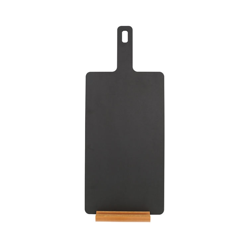 Wood Fiber Epicurean Pizza Cutting Board opvaskemaskine sikker varmebestandig miljøvenlig juice rille hakkende bord med håndtag