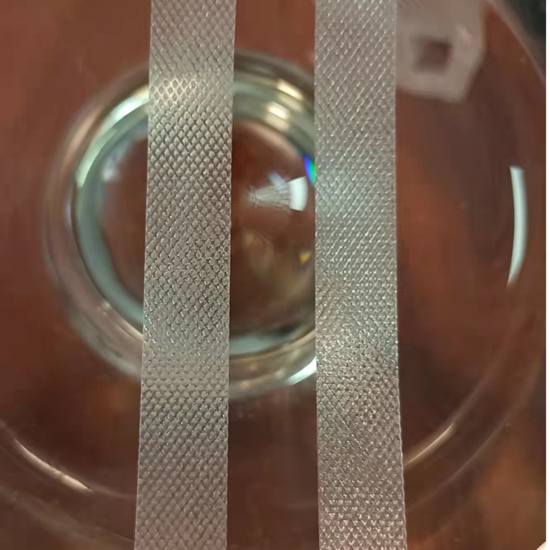 Præget klar TPU -elastisk mobilonbånd