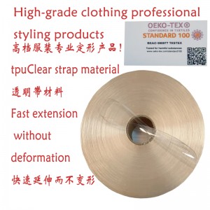 TPU gennemsigtig skulderrem