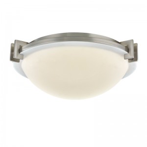 Staybridge Suites hotelloftslampe med børstetnikkel finish på værelse