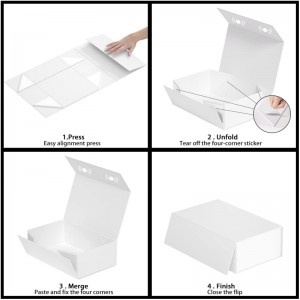 Tilpasset farve gaveæske