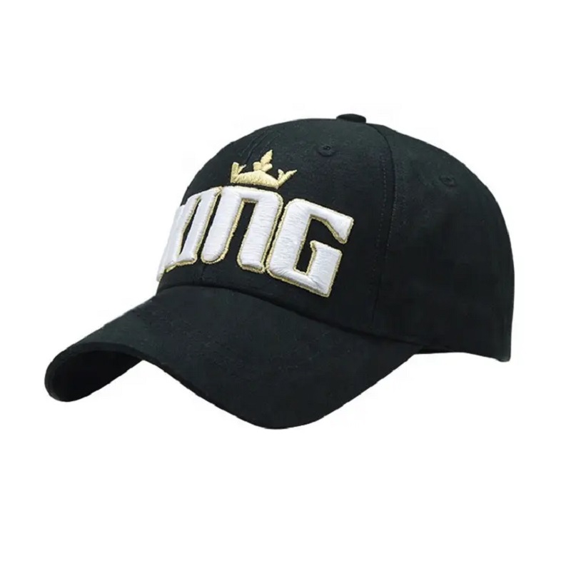 Professionel specialfremstillet BCI Organic Cotton Twill 6 Panel Structured Sports Baseball Cap og Hat med 3D -logo