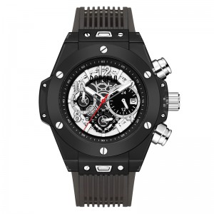 Baogela Brand Full Transparent Watch Luxury Herre Watch Fashion Sports Military Reloj Creative Men Women Chronograph Quartz Watch 20013