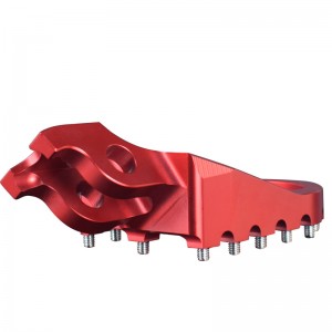 CNC Modified Parts CNC Ultra-Precision Machining Large Parts Processing Off-Road Motorcykel Modificeret skridsikre fodpedaler