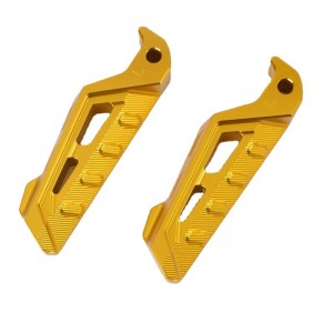 CNC Modified Parts Motorcykel Bagfod Bagfod Drejelpedal Stor motorcykel Tilbehør Dele Forarbejdning af tilpasning