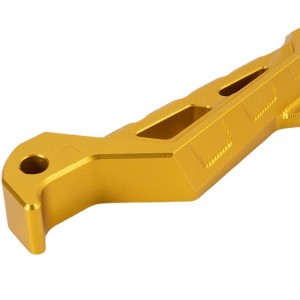 CNC Modified Parts Motorcykel Bagfod Bagfod Drejelpedal Stor motorcykel Tilbehør Dele Forarbejdning af tilpasning