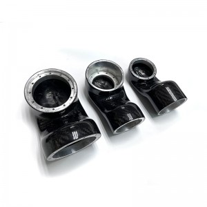 Høj styrke kulfiberstøbningsdele brugerdefinerede kulfiberprodukter til salg