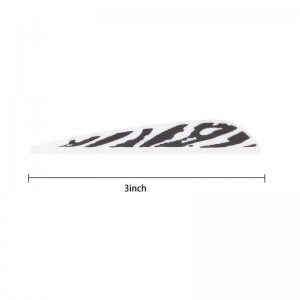 Elongarrow 3 tommer gummiforskærm til DIY -pile