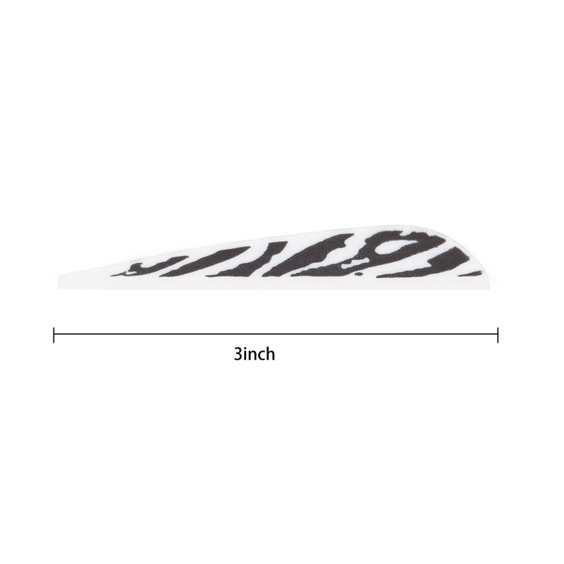 Elongarrow 3 tommer gummiforskærm til DIY -pile