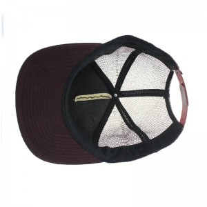 Fabrik engros svampetnet hat tilpasset logo broderet baseball hat