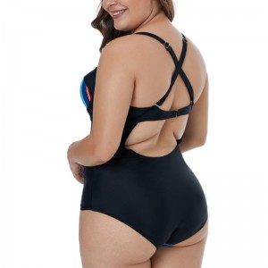 Stripe syning vises tynde badedragt