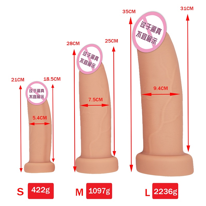 867 Super Suge Cup Kvindelig onani Dildoer Silicon Dildos Realistic Soft Kæmpe sexlegetøj Penis realistiske store dildoer til kvinder