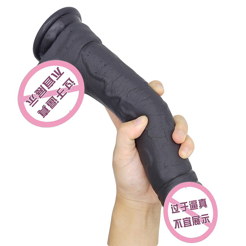 866 Realistisk dildo silikone dildo med sugekop g-spot stimulering dildoer anal sex legetøj til kvinder og par