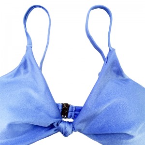 Fast farve sexet rygfri rembadedragt