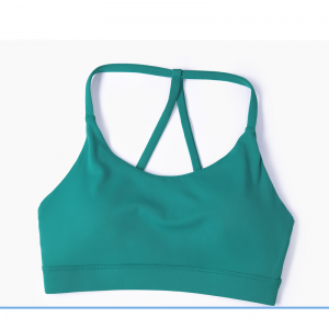 Trekant tilbage samle elastisk sportsbh