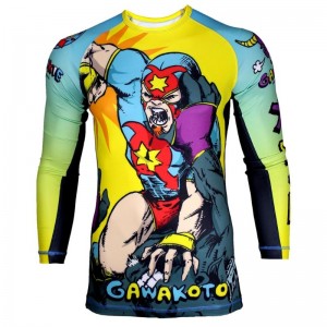 Blød spandex jiu jiu gi udslæt beskyttelse for kvinde, holdbar udslæt vagt for mand