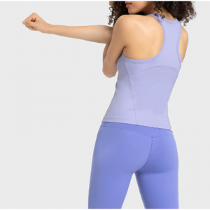 O Neck I-Shape Tight Yoga Vest