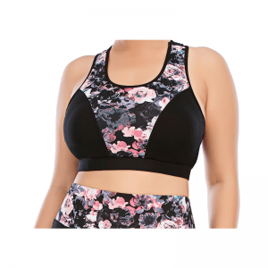 Tre stykker blomster u-form yoga sæt