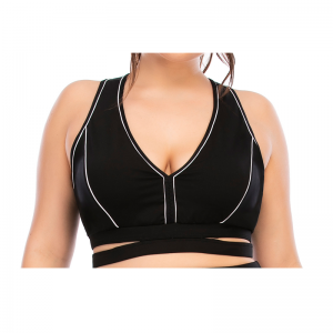 Lynlås print lomme yoga sæt