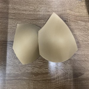 Blød silke åndbarnøgen bh cup