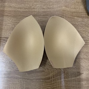 Blød silke åndbarnøgen bh cup