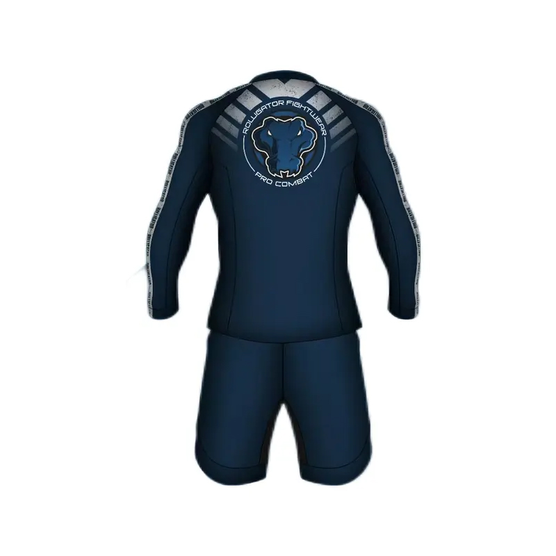 Factory Direct Sales Fish-ser Kingz Chlorine Resistant Rash Vest for Man Fashion Rash Vest Rash Guard til BJJ