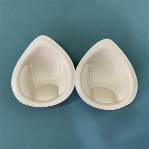 Premium lys luksusnøgen push-up bh