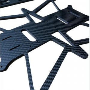 Brugerdefineret carbonfiber CNC -service CNC Cutting bearbejdning