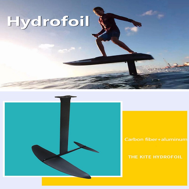 Nyt designkulfibermateriale sup/windsurf/kite tavle aluminium carbon hydrofoil til salg