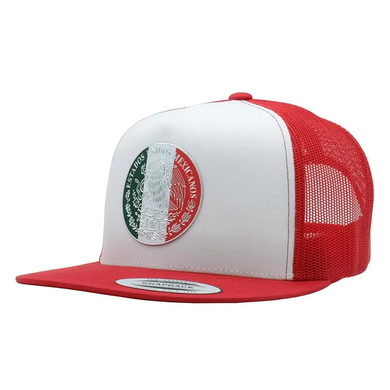 Brugerdefineret 6 panel Hip Hop Snapback Hat 3D Broderi Logo Flat Bill Gorras Snapback Cap