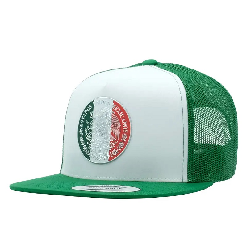 Brugerdefineret 6 panel Hip Hop Snapback Hat 3D Broderi Logo Flat Bill Gorras Snapback Cap