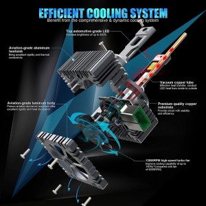 D3S/r LED forlygter pærer