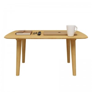 Bambus sluttabel 31 tommer kaffe te bord til stue stue hjemmemøbler