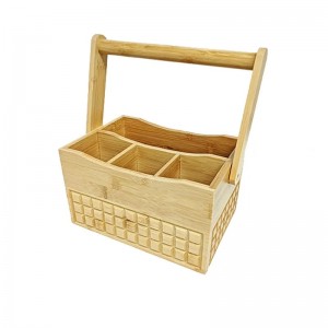 Bambus multifunktionsrumsopbevaringsholdere