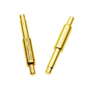 Brugerdefineret messingfjederbelastet kontaktpin Pogo Pin til forbrugerprodukt