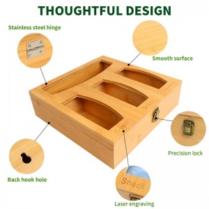Bambus lynlåsopbevaring