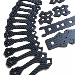 Brugerdefineret carbonfiber CNC -service CNC Cutting bearbejdning