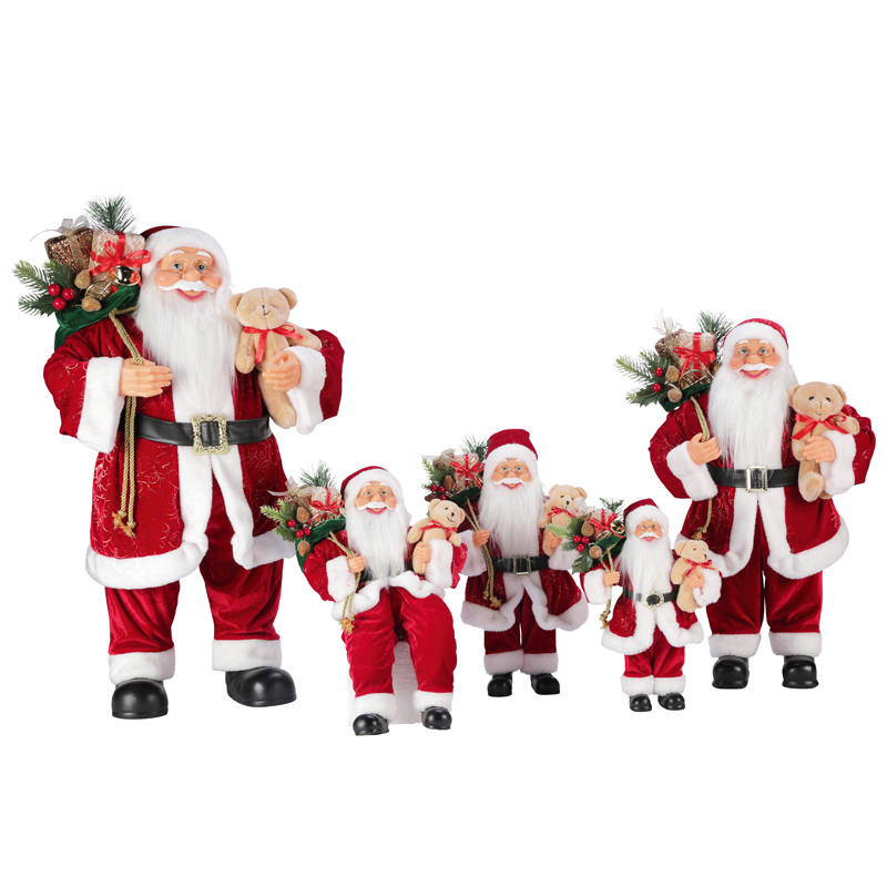T24-Y001 30 ~ 110 cm Christmas Santa Claus Decoration